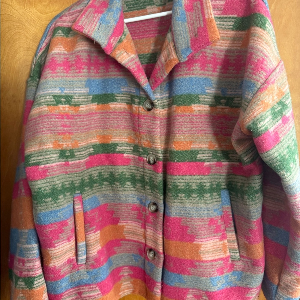 Colorful Striped Women's Top